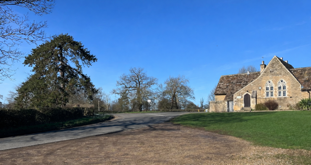 village green including sessay school